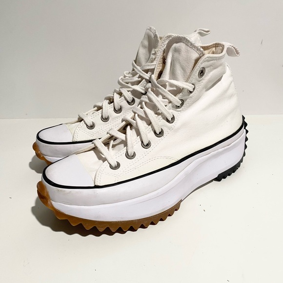 Converse Run Star‎ Hike Platform Sneaker - White Womens 10.5 - Picture 4 of 10